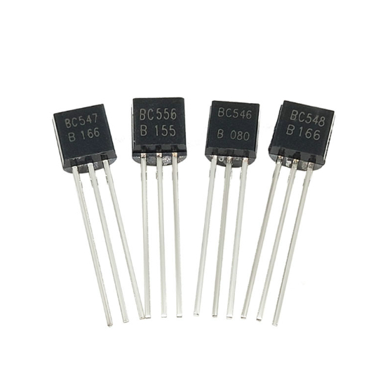 100PCS Bc546/bc547/bc548/bc556/bc337 In-Line TO-92CBE NPN Low Power Crystal Tube Triode
