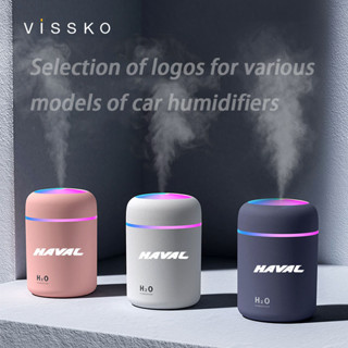 HAVAL รถมินิสี USB อากาศความชื้น Sline H6 H6S Jolion บ้านและรถ Humidifier Diffuser ถ้วยอัลตราโซนิกสำหรับรถยนต์ทุกคัน