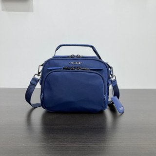 Tumi Tuming 1963 Voyageur series กระเป๋าสะพายไหล่ กันน้ํา น้ําหนักเบา สีฟ้า แฟชั่นเรียบง่าย และสง่างาม