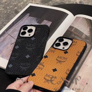 เคสโทรศัพท์มือถือหนัง ลายดาว สีดํา สไตล์วินเทจ สําหรับ iphone 14 13 12 11 Pro max 14 plus xs max xs xr x