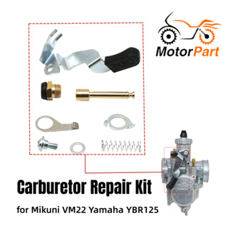 MOTOPARTS SHOP Motorcycle Carburetor Repair Kit Manual Choke Lever Set for Mikuni VM22 Yamaha YBR125