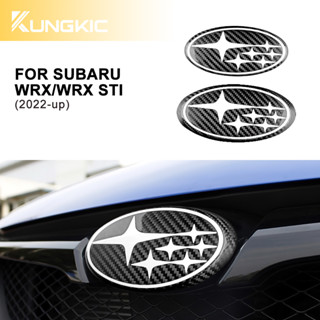 สติกเกอร์โลโก้ คาร์บอนไฟเบอร์ อุปกรณ์เสริม สําหรับติดตกแต่งภายในรถยนต์ Subaru WRX STI 2022-Up