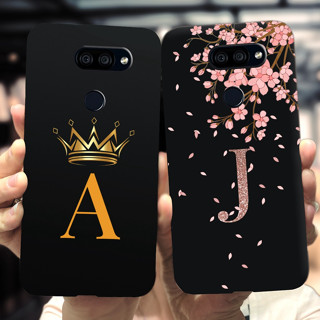 เคสโทรศัพท์ ซิลิโคนนิ่ม กันกระแทก ลายตัวอักษร Initial แฟชั่น สําหรับ LG K40S K40S 2019 LMX430HM LM-X430