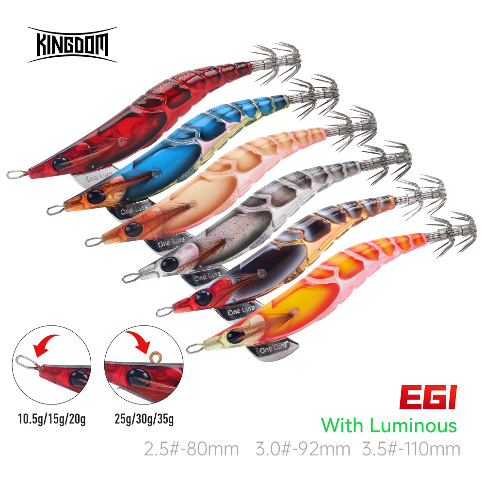 Kingdom EGI SHRIMPER ตกปลา Lure 55 มม./70 มม./80 มม./92 มม./110 มม.5.3g/6.6g/10.5g/15g/20g/25g/30g Squid Lure ตะกั่ว Eg Lure Sinker เหยื่อกุ้งปลาหมึก Jig Wobbler เหยื่อเหยื่อเหยื่อเหยื่อเหยื่อเหยื่อเหยื่อเหยื่อเหยื่อเหยื่อเหยื่อเหยื่อเหยื่อเหยื่อเหยื่อเหย
