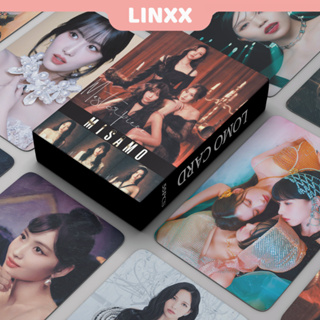 Linxx โปสการ์ด อัลบั้มรูปศิลปินเกาหลี TWICE MISAMO MOONLIGHT 1&amp;2 HARE HARE Formula of Love CELEBRATE Series 55 ชิ้น