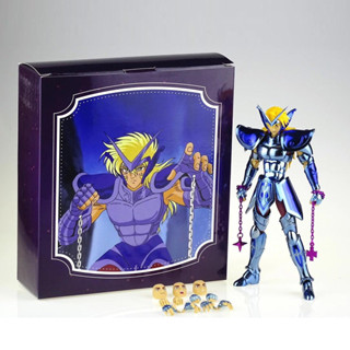 โมเดลฟิกเกอร์ Saint Seiya Myth Cloth EX Cepheus Albiore Daidalos สีเงิน