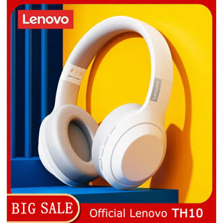 ของแท้ Lenovo TH10 ชุดหูฟังบลูทูธไร้สาย ลดเสียงรบกวน พร้อมไมโครโฟน สําหรับ Android IOS