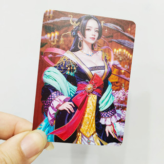 การ์ดโลหะ ลายการ์ตูนอนิเมะ One Piece Boa·Hancock Card Collection สําหรับเก็บสะสม