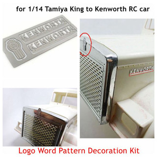 โลโก้รถบังคับ 1/14 Tamiya King to Kenworth DIY อุปกรณ์เสริม สําหรับตกแต่ง