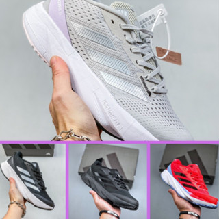 Ad Adizero SL รองเท้าวิ่ง รองเท้าออกกําลังกาย ยิม วิ่งจ๊อกกิ้ง คุณภาพพรีเมี่ยม พร้อมกล่อง สีขาว สีดํา สีแดง สําหรับผู้ชาย ผู้หญิง