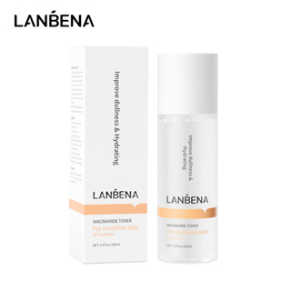 Lanbena Niacinamide Toner โทนเนอร์ไวท์เทนนิ่ง จุดด่างดํา และผิวหน้ากระจ่างใส ขนาด 100 มล.