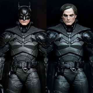 หัวหุ่นฟิกเกอร์ Batman Robert Pattinson สเกล 1/10 สําหรับฟิกเกอร์ 7 นิ้ว