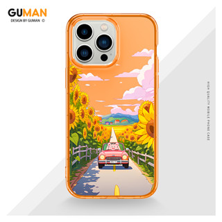 GUMAN เคสไอโฟน เคสซิลิโคนนุ่มกันกระแทกการ์ตูนน่ารักตลก เคสโทรศัพท์ Compatible for iPhone 15 14 13 12 11 Pro Max SE 2020 X XR XS 8 7 6 6S Plus พลัส XYM2406