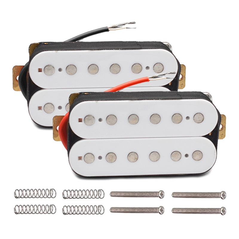 Humbucker 6 String กีตาร์ไฟฟ้า Pickup Double Coil Humbucker กีตาร์ไฟฟ้า Pickup Bridge หรือคอ Pickup 