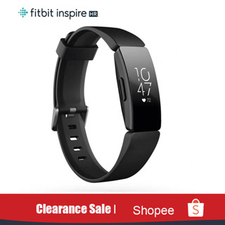 Fitbit Inspire HR นาฬิกาข้อมือสมาร์ทวอทช์ GPS กันน้ํา วัดอัตราการเต้นหัวใจ สําหรับ IOS Android