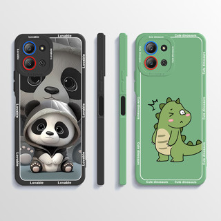 เคสโทรศัพท์มือถือ ซิลิโคนนิ่ม ปิดด้านหลัง ลายไดโนเสาร์น่ารัก สําหรับ Infinix Hot 11 2022 11 2022 X675 Hot11