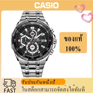 (ของแท้ 100%) นาฬิกา คาสิโอ นาฬิกาคาสิโอ EDIFICE รุ่น EFR-539D-1A  นาฬิกาผู้ชาย กันน้ำ รับประกัน 1 ปี