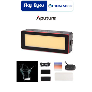 Aputure AL-MW ไฟ LED กันน้ํา - ไฟเซิร์ฟ ขนาดเล็ก 10 ม. ไฟดําน้ํา CRI TLCI 95+ เอาท์พุต 6000lux พร้อมเจลสี การแพร่กระจาย สายชาร์จ Type-C รถยนต์
