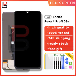 อะไหล่หน้าจอสัมผัส Lcd แบบเปลี่ยน สําหรับ Tecno Pova 4 Pro LG8n