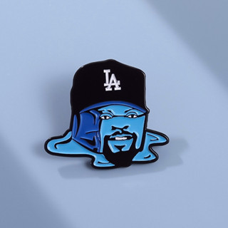 เข็มกลัด รูปหมวกเบสบอล Los Angeles Dodgers Enamel Pins สําหรับเพื่อน