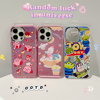 MFD Toy Story Cartoon figure phone case Air cushion protection Phone Case for iphone 14 14pro 14promax 13 13pro 13promax 12 12pro 12promax cute for iphone 11 animation Cartoon phone case pink kirby super star INS popular girl soft case high-quality case