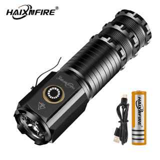 Haixnfire X46 ไฟฉายแคมป์ปิ้ง ชาร์จ USB ไฟฟลัดไลท์ LED ไฟฉายขนาดเล็ก โคมไฟทํางาน โคมไฟซ่อม โคมไฟบาร์บีคิว ไฟฉุกเฉินในบ้าน