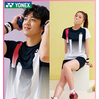 ใหม่ Yonex เสื้อแบดมินตัน เทนนิส แขนสั้น แห้งเร็ว สําหรับผู้ชาย และผู้หญิง เหมาะกับการวิ่ง ฟิตเนส เล่นกีฬา 2023