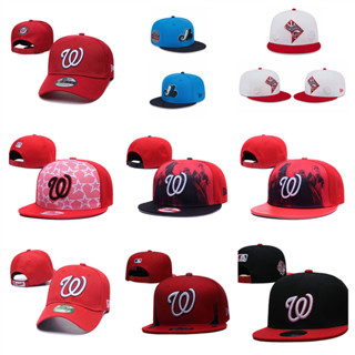 MLB Washington Nationals หมวกเสื้อกีฬากลางแจ้งแบบปรับได้