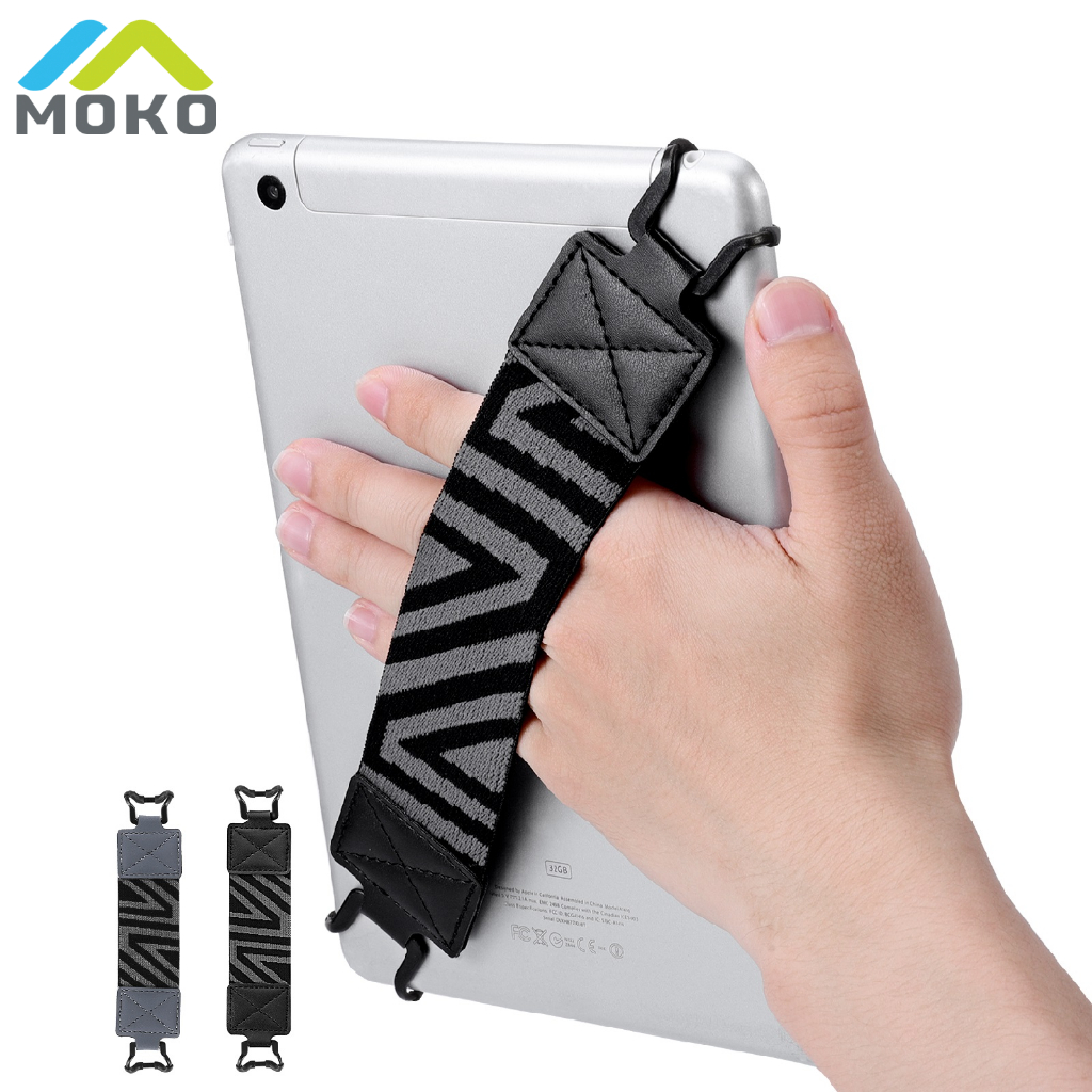 Moko สายคล้องมือ ยืดหยุ่นสูง น้ําหนักเบา สําหรับแท็บเล็ต 9-11 นิ้ว iPad iPad Pro iPad Air iPad Fire HD Samsung Lenovo 2 แพ็ก