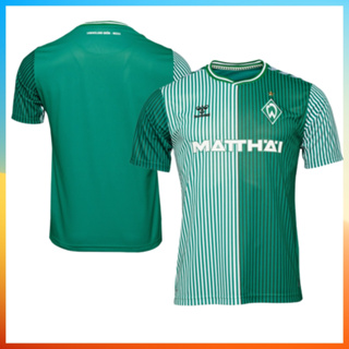 เสื้อเชิ้ต ลายทีมชาติฟุตบอล Werder Bremen 2023-24 ชุดเหย้า สําหรับผู้ชาย