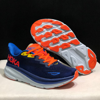 Hoka ONE ONE Clifton 9 รองเท้าผ้าใบ ลําลอง น้ําหนักเบา ระบายอากาศ เหมาะกับการวิ่ง