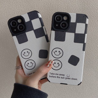 เคสโทรศัพท์มือถือ กันกระแทก ลายหน้ายิ้ม สีขาว สําหรับ Samsung A52 A52S 5G A53 5G A71 A73 5G S10 S20 S20 FE S20Plus