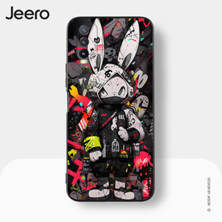 Jeero เคสวีโว่ เคสซิลิโคนนุ่มขอบเหลี่ยมกันกระแทกการ์ตูนน่ารักตลก เคสโทรศัพท์ VIVO Y3S Y11 Y12 Y12S Y15 Y15S Y15A Y17 Y20 Y20S Y21 Y21T Y33S พลัส HFE2701