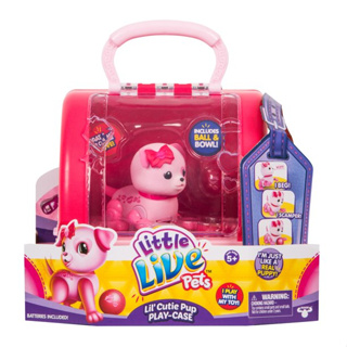 Little Live Pets Lil Cutie Pup Playcase, Puppy Lovely