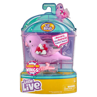 Little Live Pets Series 9 Lil Birds Heart Beams Figure ฟิกเกอร์ Little Live Pets Series 9 Lil Birds Heart Beams ของเล่นสําหรับเด็ก