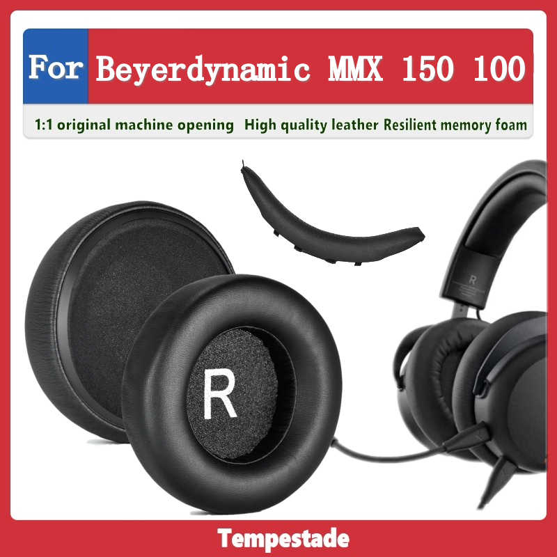 เบาะหูฟัง แบบคาดศีรษะ แบบเปลี่ยน สําหรับ beyerdynamic MMX 150 MM100