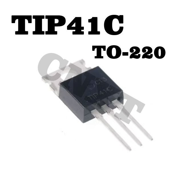 ทรานซิสเตอร์ ไตรโอด TIP41C NPN TIP42C PNP TO-220 5~10 ชิ้น