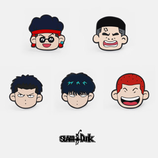 เข็มกลัด Slam Dunk อะนิเมะการ์ตูนป้ายโลหะผสมเคลือบ