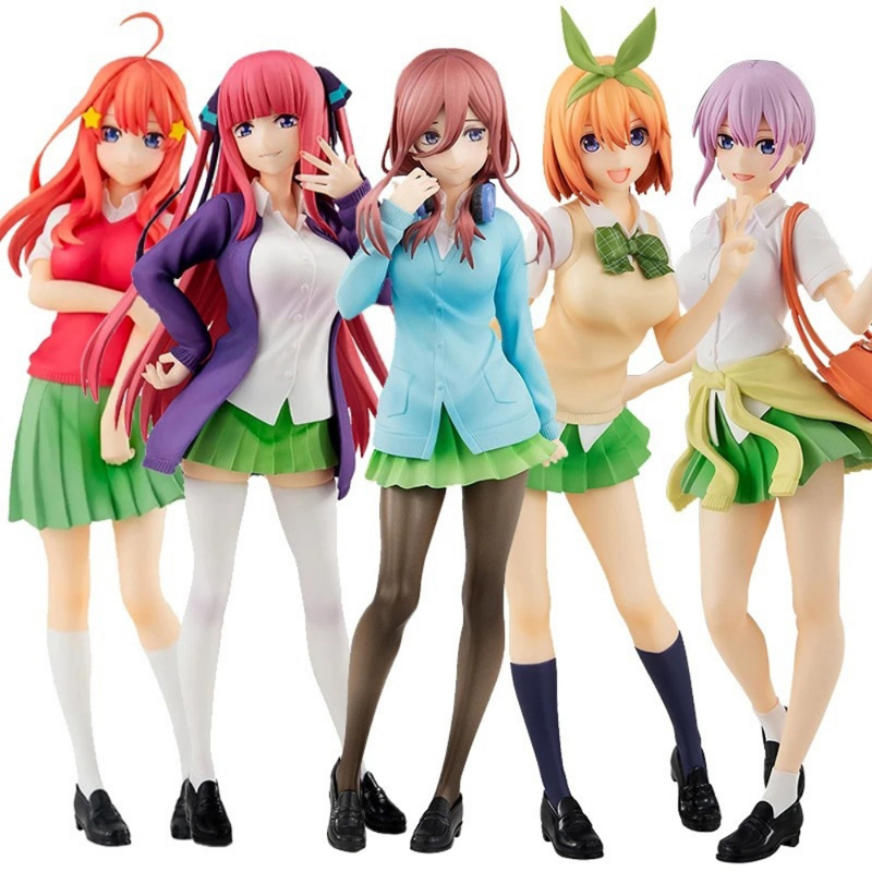 โมเดลฟิกเกอร์ PVC อนิเมะ The Quintessential Quintuplets Nakano Ichika Nino Miku Yotsuba Itsuki Sakura ขนาด 19 ซม. 1 ชิ้น