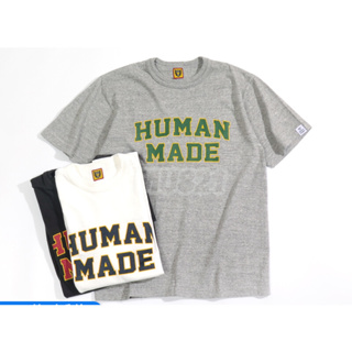 เสื้อยืดแขนสั้น ผ้าฝ้าย พิมพ์ลาย HUMAN MADE สําหรับผู้ชาย และผู้หญิง