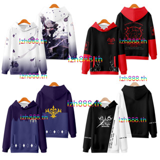 ใหม่ เสื้อกันหนาว เสื้อแจ็กเก็ต แขนยาว มีฮู้ด พิมพ์ลายอนิเมะ Fate Stay Night 3D ทรงหลวม สไตล์ญี่ปุ่น คอสเพลย์ แฟชั่นสําหรับผู้ชาย และผู้หญิง