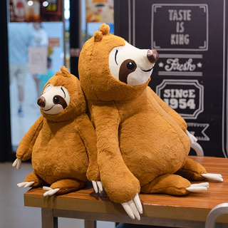 ❤เกาหลีสัตว์น่ารักตุ๊กตาของเล่น Sloth  35 ซม. 70 ซม. 100 ซม. 130 ซม.