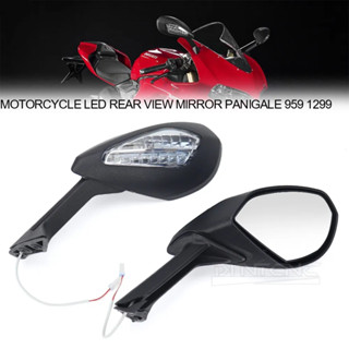 กระจกมองหลังรถจักรยานยนต์ LED 1299 959 สําหรับ DUCATI Panigale1299 Panigale959 1299R