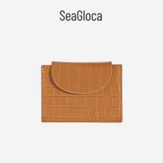 Seagloca ใหม่ กระเป๋าสตางค์ กระเป๋าใส่เหรียญ หนัง PU นุ่ม เรียบง่าย สไตล์เกาหลี No 1620