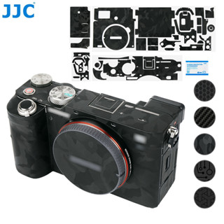 JJC SS-A7C สติ๊กเกอร์ป้องกันรอยขีดข่วนสำหรับตัวกล้อง Sony a7C A7C, ฟิล์มตกแต่งผิววัสดุ 3M ปราศจากสารตกค้าง
