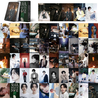 โปสการ์ด รูปภาพ SUGA Road To D-Day Lomo Card Agust D สําหรับสะสม 55 ชิ้น ต่อชุด