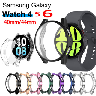 jansin เคส Samsung Galaxy Watch6 40มม 44มม เคสกันรอยหน้าปัดนาฬิกาข้อมืออัจฉริยะ สำหรับ Galaxy Watch 6 5 4 40มม 44มม