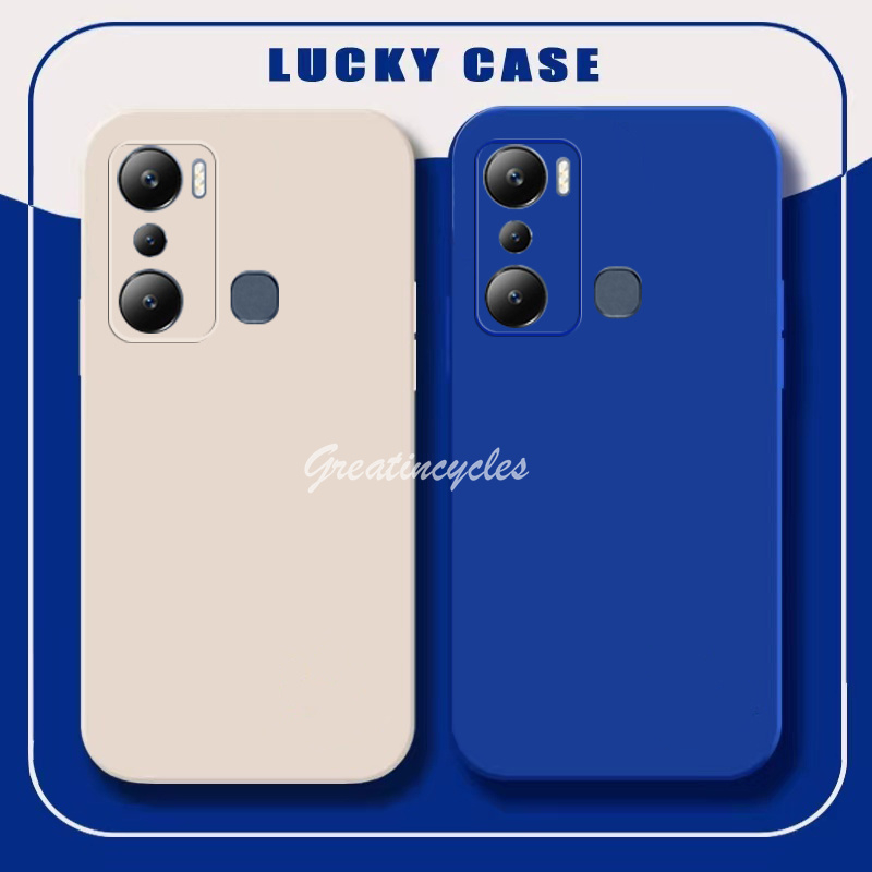 Infinix Hot 20i X665C X665E กรณีสีลูกกวาดนุ่ม TPU ซิลิโคนฝาครอบโทรศัพท์ Pro กล้องเลนส์ Protector Shell