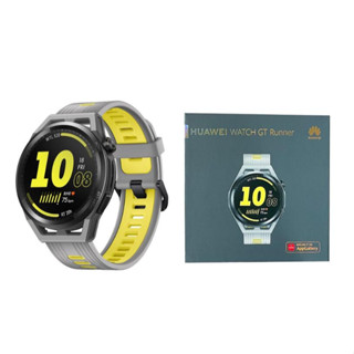 Huawei WATCH GT Runner 46 มม. GPS Smartwatch (สีเทา) - Dual-Band Five-System GNSS