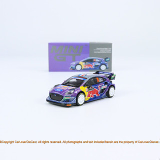 Minigt 1: 64 Ford Ford Puma Rally1 #19 โมเดลรถยนต์ M-sport Ford WRT 2022 Rally MonteCarlo Winner MGT00533-CH